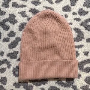 Sunday Best Ribbed Knit Beanie - Blush Pink